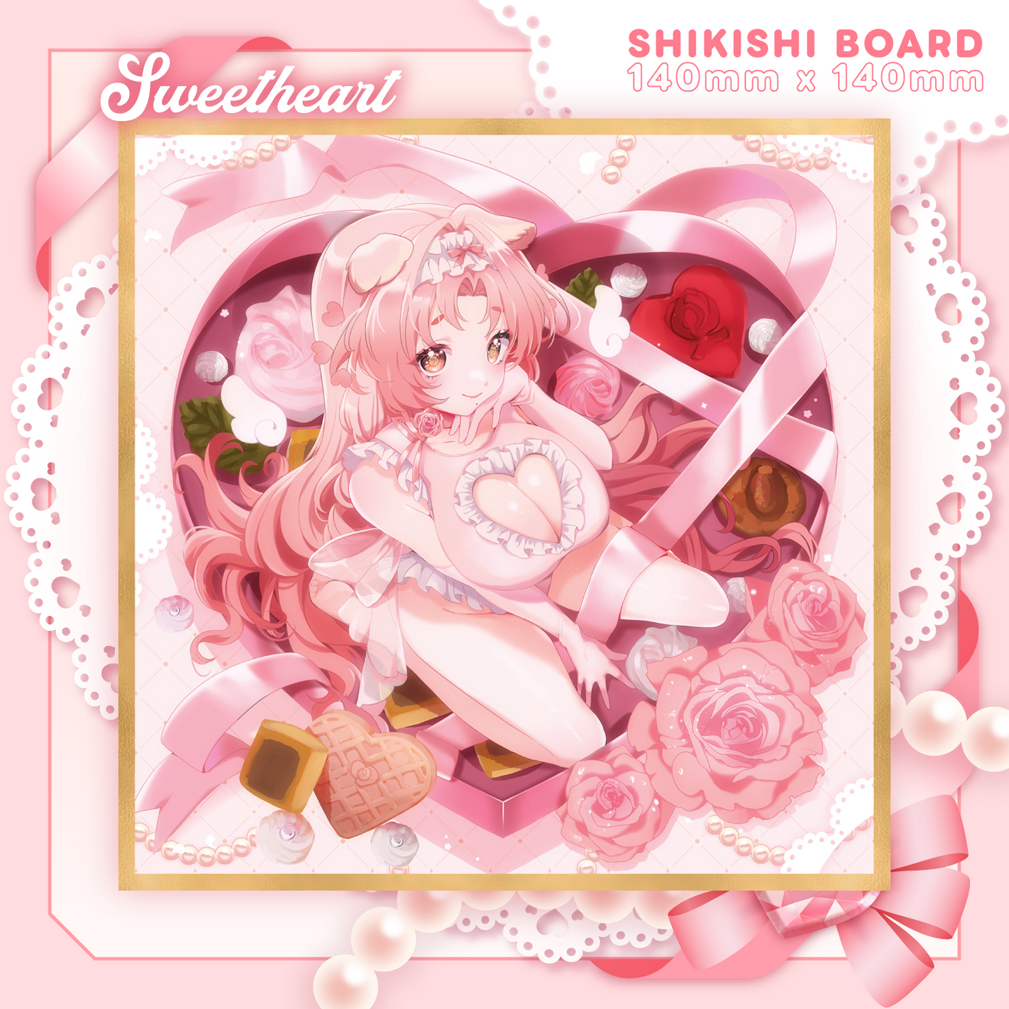 Autographed Shikishi Print: Sweetheart