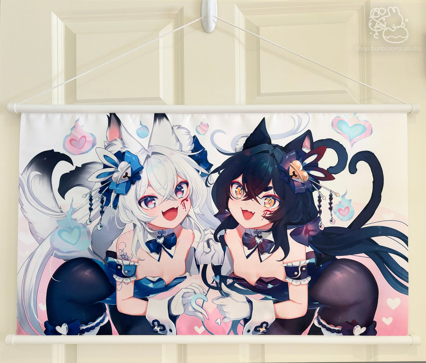 Wall Scroll: Mei Day Bunnies