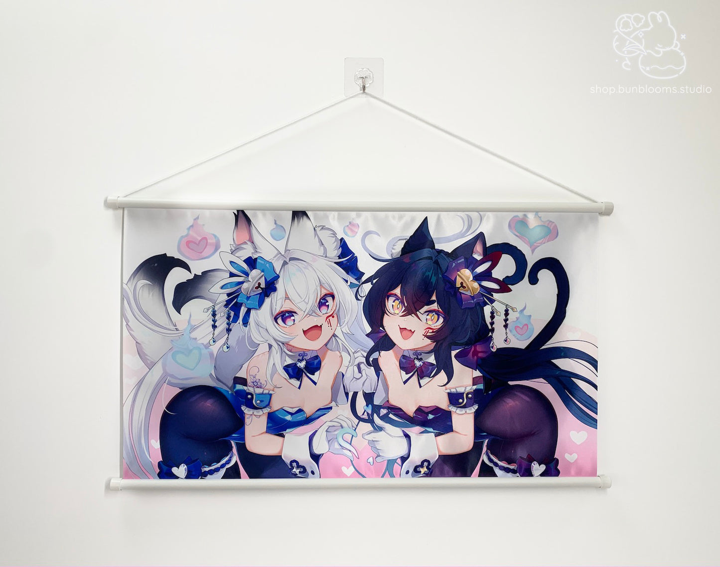 Wall Scroll: Mei Day Bunnies