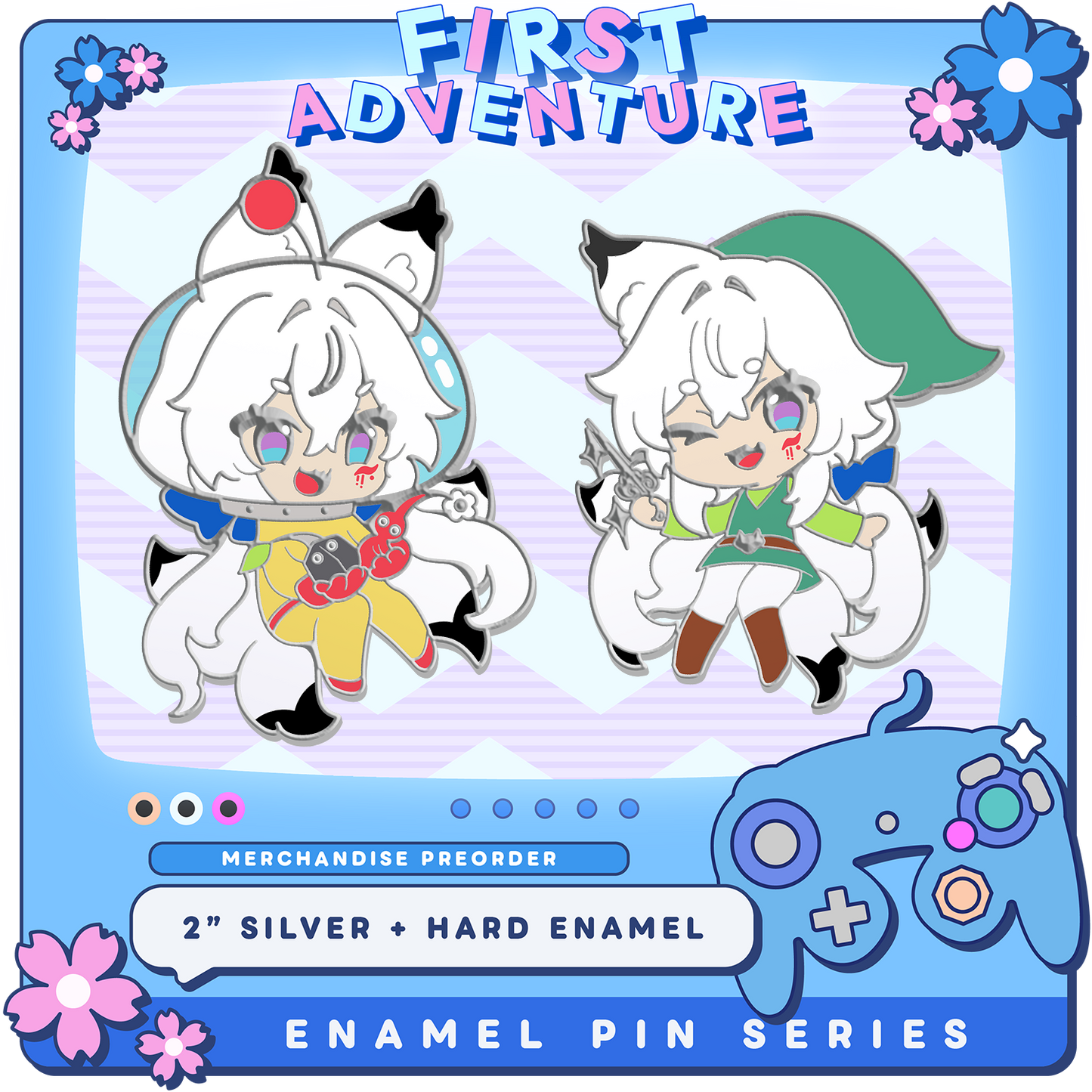 Enamel Pins: Pikmin & Wind Waker