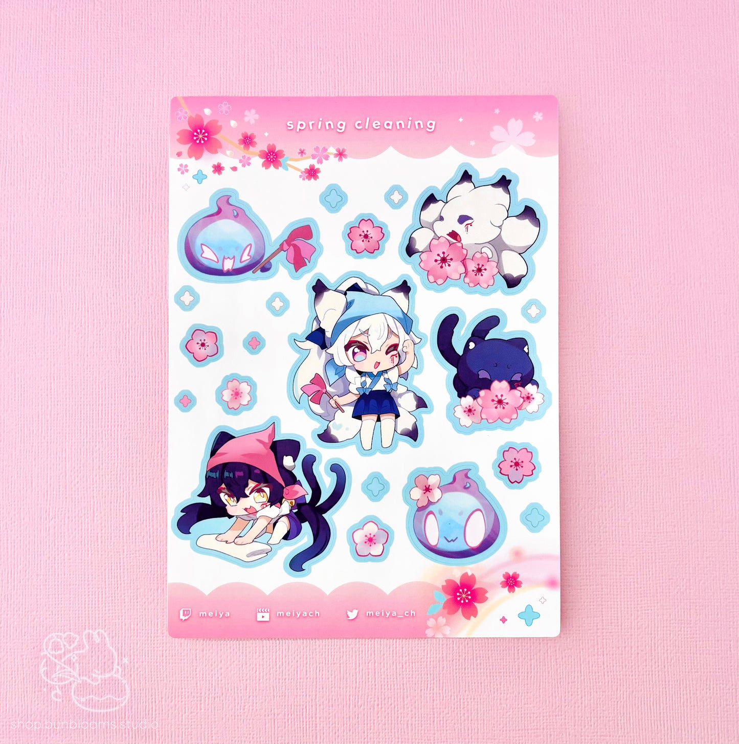 Sticker Sheet: Spring Cleaning