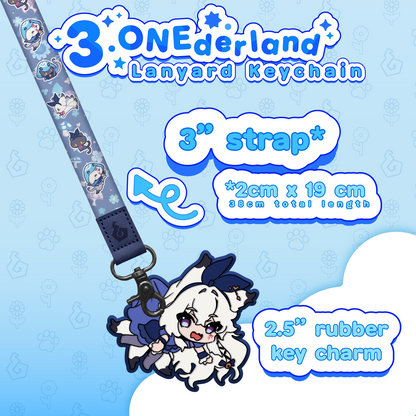 Wrist Lanyard and Rubber Charm Sets: 3.ONEderlanyards