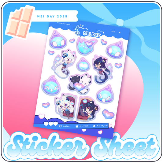 Sticker Sheet: Fomxfire Valentine