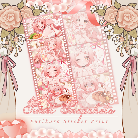 Purikura Sticker Print: Sweet Snapshots