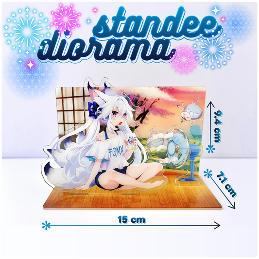 Diorama Acrylic Standee: Sunset Breeze