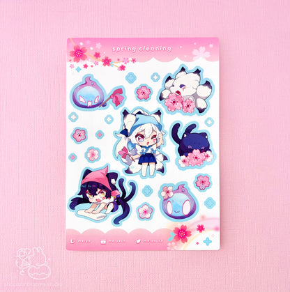 Sticker Sheet: Spring Cleaning